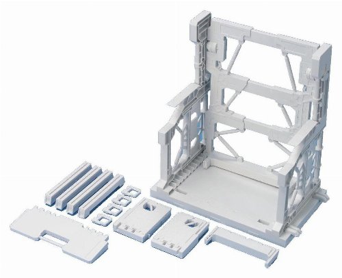Bandai - Gunpla Gundam Builders Parts System Base 001
(White)