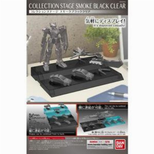 Bandai - Gunpla Gundam Collection Stage (Clear
Black)