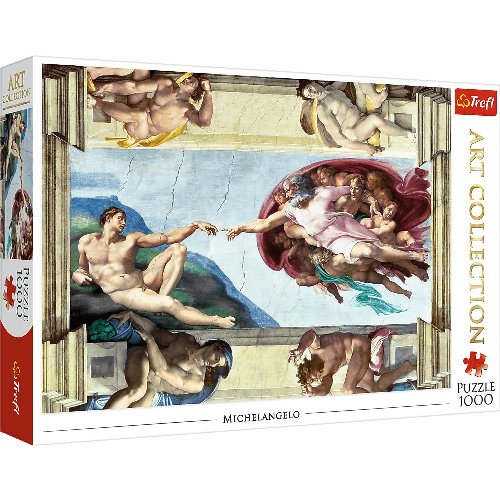 Puzzle 1000 pieces - ART Series: Creation of
Adam