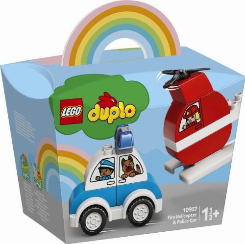 LEGO Duplo - My First Fire Helicopter And Police Car
(10957)