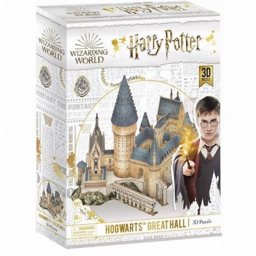 Puzzle 3D 187 pieces - Harry Potter: Hogwarts (Great
Hall)