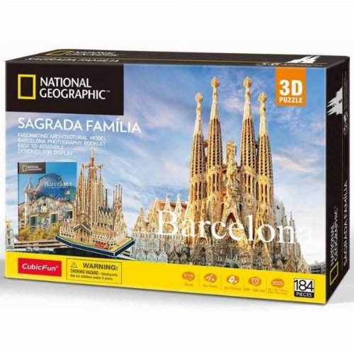 Puzzle 3D 184 pieces - Barcelona Sagrada
Familia