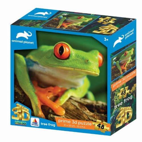 Παζλ Prime 3D 48 κομμάτια - Tree Frog