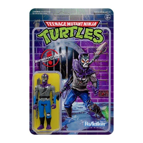 Teenage Mutant Ninja Turtles: ReAction - Damaged
Foot Soldier Action Figure (10cm)