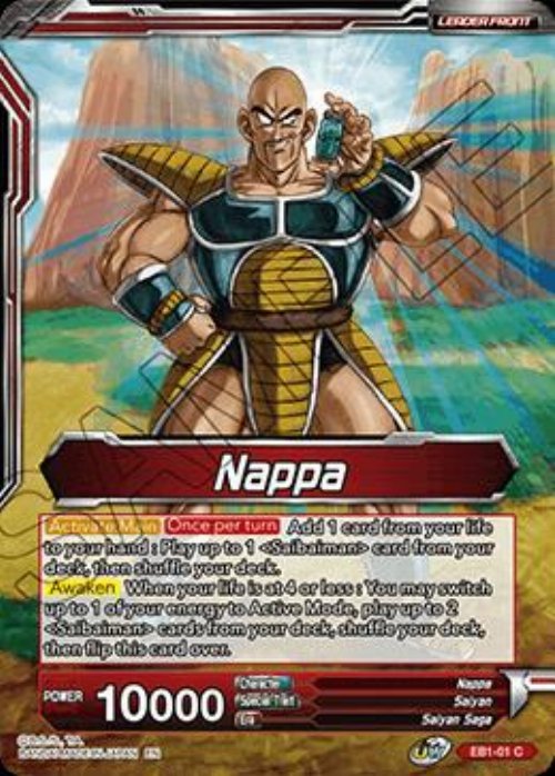 Nappa // Nappa & Saibaimen, the First
Invaders