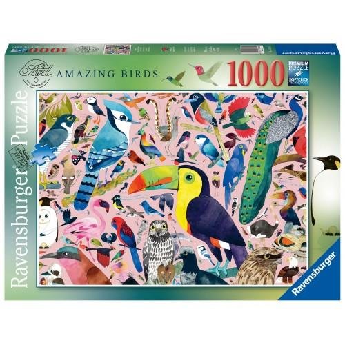 Παζλ 1000 κομμάτια - Amazing Birds