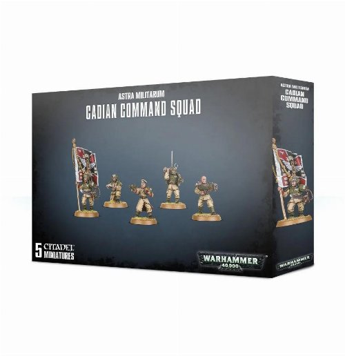 Warhammer 40000 - Astra Militarum: Cadian Command
Squad