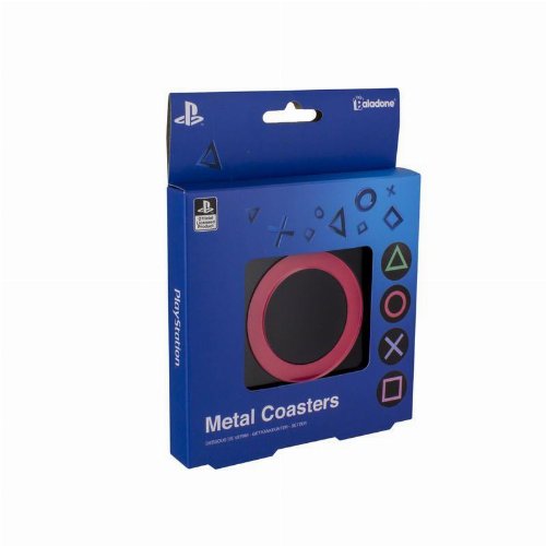Playstation - Metal Symbols Coasters Set (Σετ 4
Σουβέρ)