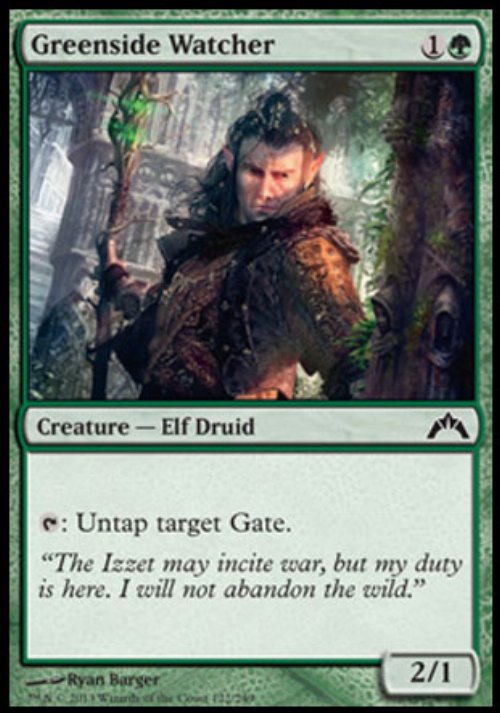 Greenside Watcher - Foil