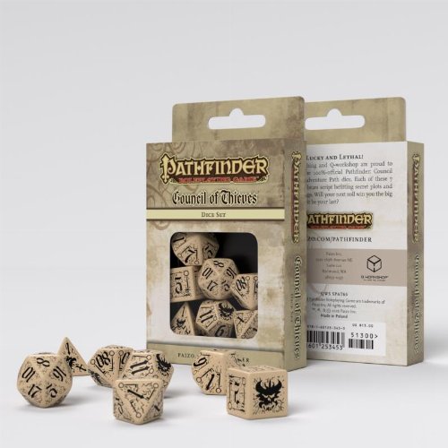 Σετ Ζάρια - Pathfinder: Council of Thieves Dice
Set