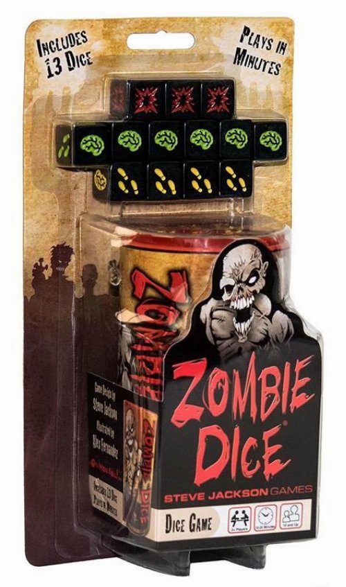Επιτραπέζιο Παιχνίδι Zombie Dice