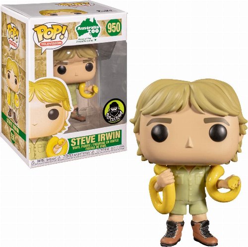 Figure Funko POP! Crocodile Hunter - Steve Irwin
with Snake #950 (Exclusive)