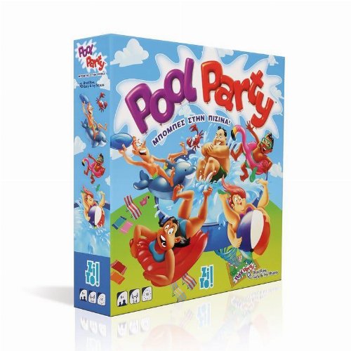 Board Game Pool Party: Μπόμπες στην
Πισίνα!