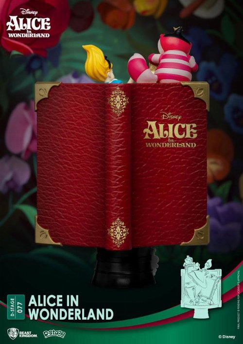 Disney Story Book: D-Stage - Alice in Wonderland
Statue (15cm)
