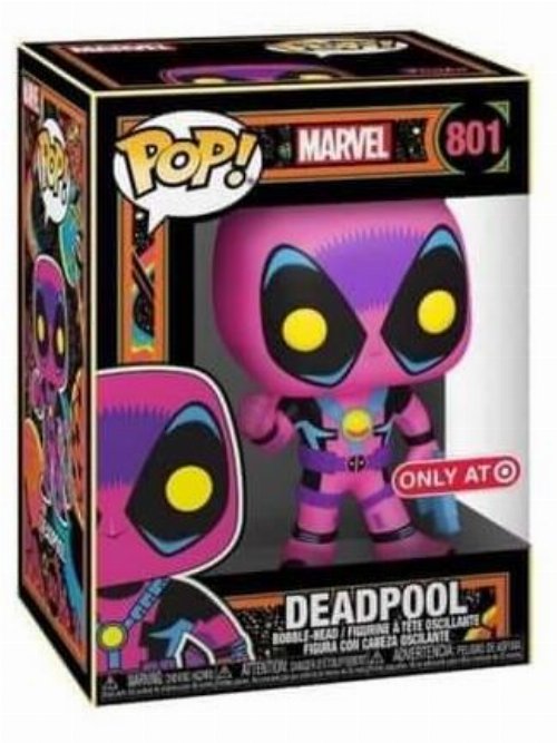 Φιγούρα Funko POP! Marvel - Deadpool (Black Light)
#801 (Exclusive)