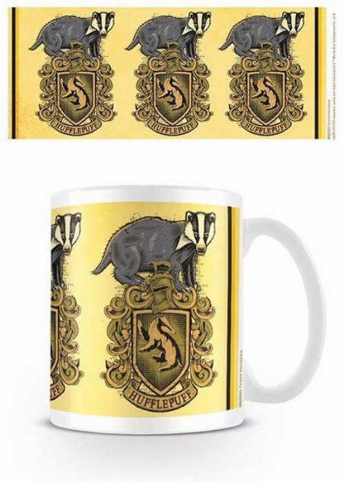 Κεραμική Κούπα Harry Potter - Hufflepuff Badger Crest
Mug