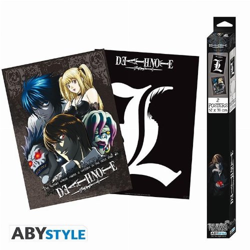 Αυθεντικές Αφίσες Death Note - L and Group Posters
(52x35cm)