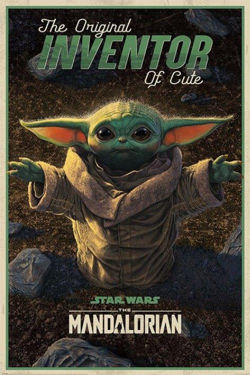 Αυθεντική Αφίσα Star Wars: The Mandalorian - The
Original Inventor of Cute Poster (61x92cm)