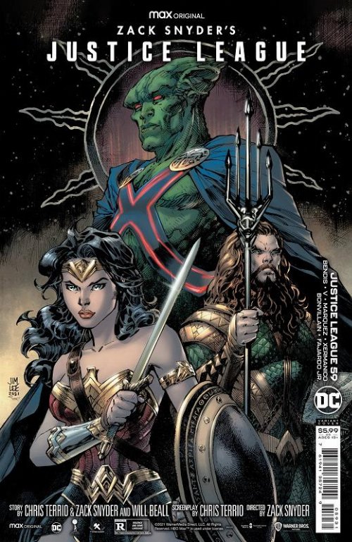 Justice League #59 Cover C Jim Lee Snyder Cut
Cardstock Variant Cover