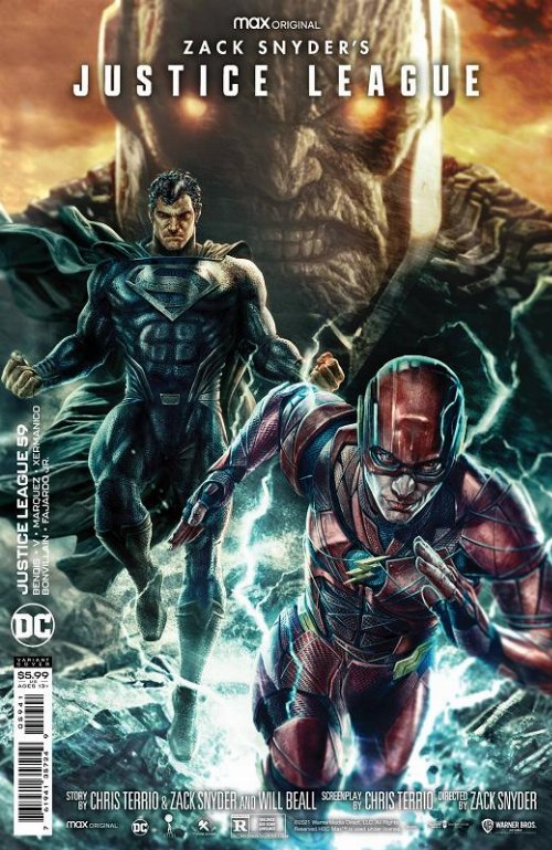 Justice League #59 Cover D Bermejo Snyder Cut
Cardstock Variant Cover