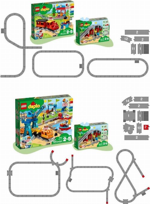 LEGO Duplo - Train Bridge and Tracks
(10872)