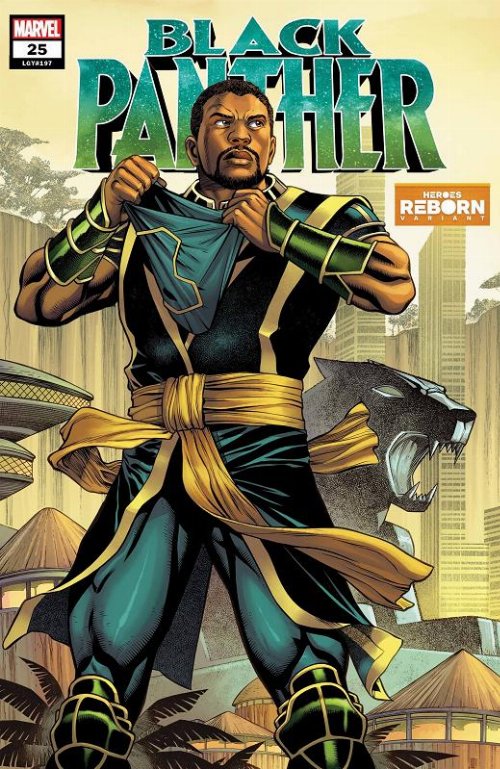 Black Panther #25 Reborn Variant
Cover