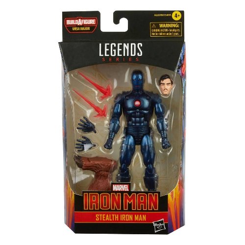 Marvel Legends - Stealth Iron Man Action Figure (15cm)
(Build-a-Ursa Major Figure)