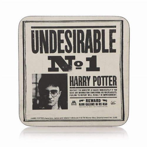 Harry Potter - Undesirable No. 1 Coaster (Ατομικό
Σουβέρ)