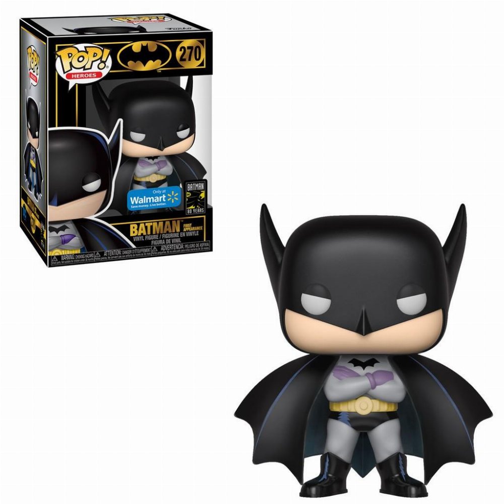 Dc Comics: Funko Pop! Heroes - Batman 80Th - Batman 1St Appearance (1939)  (Vinyl Figure 270)