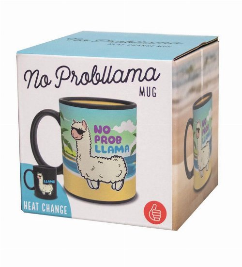 Κεραμική Κούπα Llama - No Probllama Heat Change
Mug