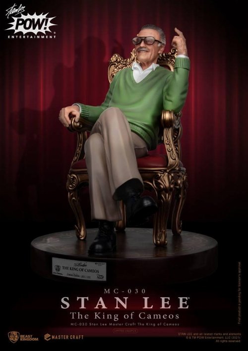 Φιγούρα Stan Lee: Master Craft - The King of Cameos
Statue (33cm) (LE1922)