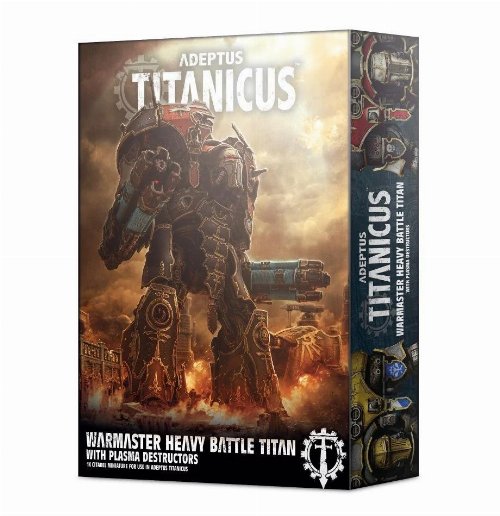 Adeptus Titanicus - Warmaster Heavy Battle Titan with
Plasma Destructors