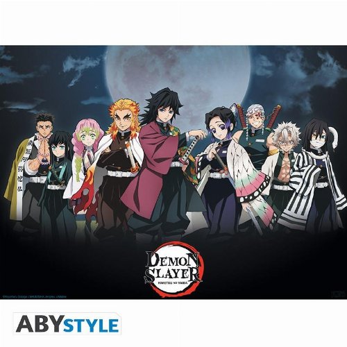 Αυθεντική Αφίσα Demon Slayer: Kimetsu no Yaiba -
Hashira Poster (52x38cm)