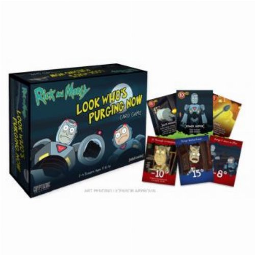 Rick and Morty: Look Who's Purging Now Card
Game