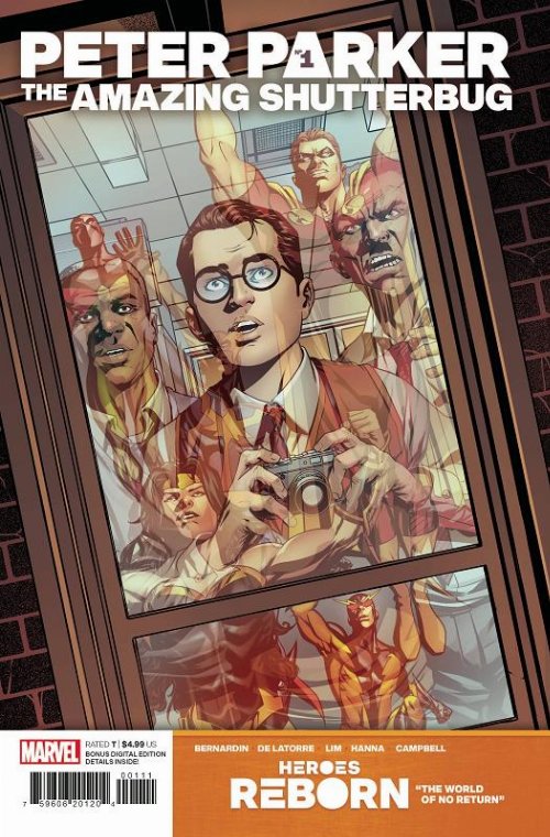 Τεύχος Κόμικ Heroes Reborn Peter Parker The Amazing
Shutterbug #1