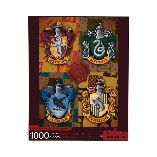 Puzzle 1000 pieces - Harry Potter: House
Crests