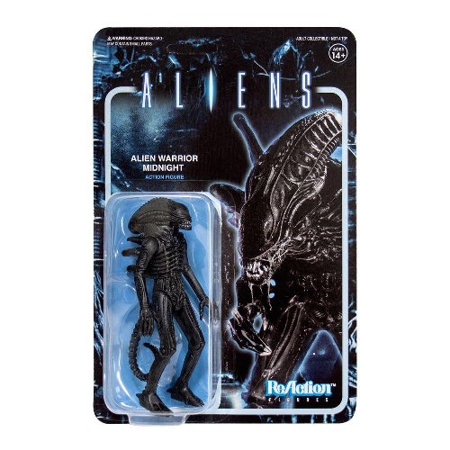 Aliens: ReAction - Alien Warrior Midnight Black Action
Figure (10cm)