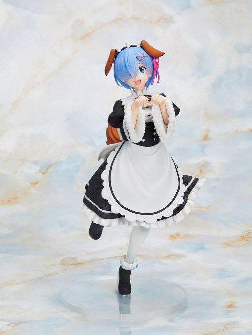 Φιγούρα Re:Zero Coreful - Rem Memory Snow Dog Statue
(23cm)