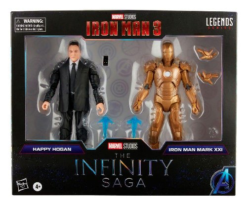 Marvel Legends: The Infinity Saga - Happy Hogan &
Iron Man 2-Pack Φιγούρα Δράσηςs (15cm)