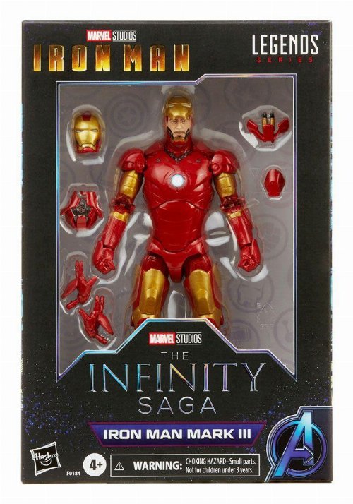 Φιγούρα Marvel Legends: The Infinity Saga - Iron Man
Mark III Action Figure (15cm)