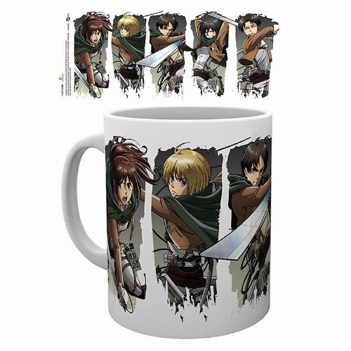 Attack on Titan - Characters Κεραμική Κούπα
(320ml)