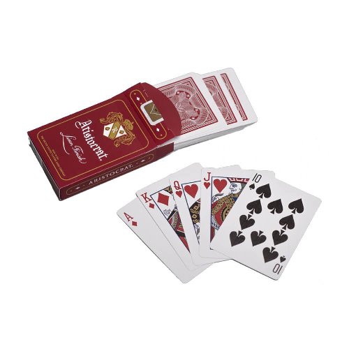 Aristocrat - 727 Vintage Red Replace Playing
Cards