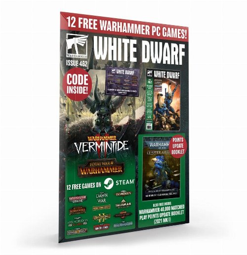 White Dwarf March 2021 (Includes Gift Code for 12 PC
Games)