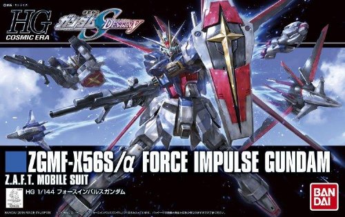 Mobile Suit Gundam - High Grade Gunpla: ZGMF-X56S
Force Impulse 1/144 Model Kit
