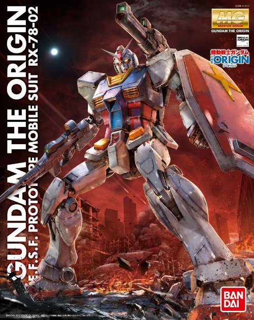 Φιγούρα Mobile Suit Gundam - Master Grade Gunpla:
RX-78-02 Gundam (The Origin) 1/100 Model Kit