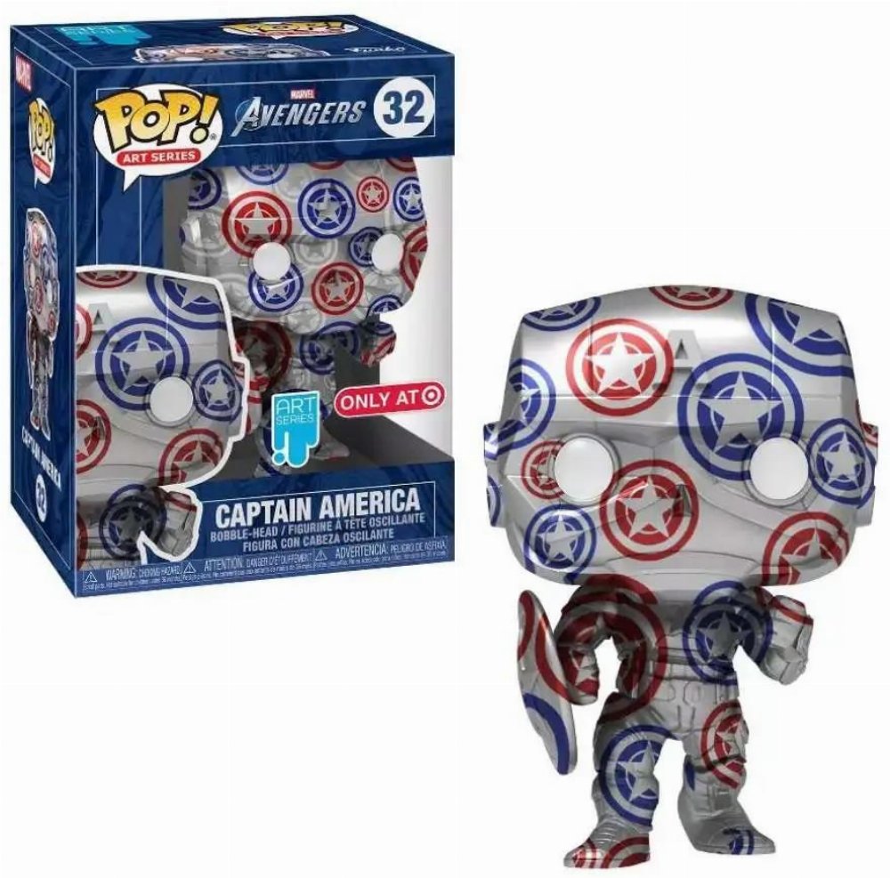 First look at  Exclusive Captain America Funko Pop! & Pin