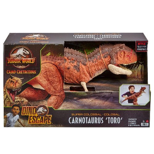 Jurassic World - Super Colossal Carnotaurus Toro
Φιγούρα Δράσης (41cm)