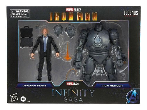 Φιγούρα Marvel Legends: The Infinity Saga - Obadiah
Stane & Iron Monger (Iron Man) 2-Pack Action Figures
(15cm)