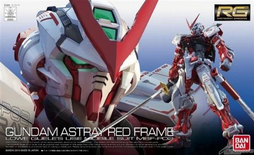 Mobile Suit Gundam - Real Grade Gunpla: MBF-PO2
Gundam Astray Red Frame 1/144 Model Kit