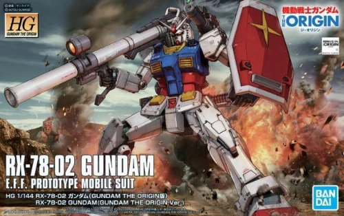 Mobile Suit Gundam - High Grade Gunpla: RX-78-02
Gundam (The Origin) 1/144 Model Kit